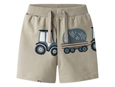 Name It sweat shorts pure cashmere with tractor print  